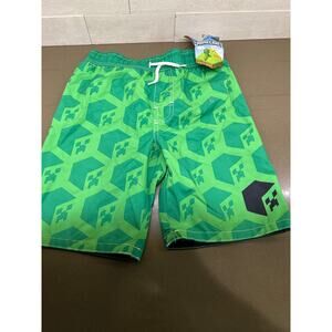 MINECRAFT Swim Bottoms, Boys size M, New with tags!